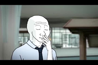 create viral wojak story animations for tiktok and youtube shorts