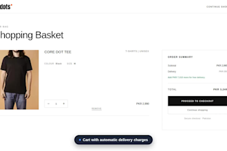 build a modern ecommerce website with nextjs and react