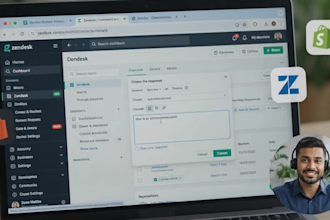 provide expert shopify customer support via helpdesk