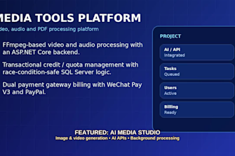 develop fullstack web apps, saas, ai powered solutions