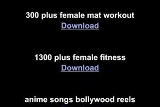 deliver 1000 ready to post ai and motivation reels