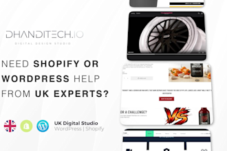 be your UK shopify partner for handcrafted design and maintenance