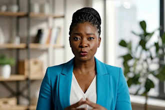 spanish ai female spokesperson video realistic spokesperson breaking news video
