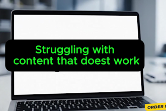 be your content writer for any writing project