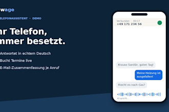 einen ki telefonassistenten für handwerker der anrufe und termine annimmt