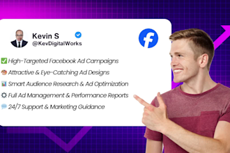 create and manage targeted, results driven facebook ads for your business