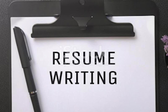make impressive professional resume design and cv design
