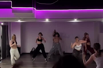 create trending afrobeat hip hop and twerk dance performance