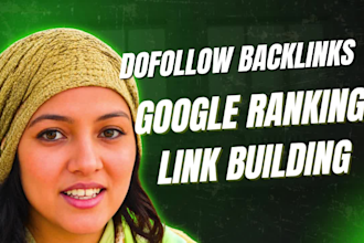do dofollow backlinks google ranking high da link building
