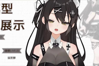 design quality separated layers for vtuber model and rigging, live2d model