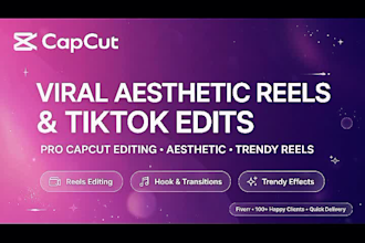do aesthetic capcut video editing for instagram reels tiktok