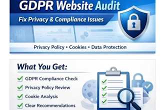 create or fix your privacy policy and cookie banner gdpr
