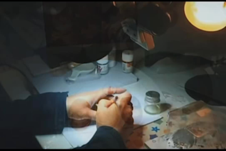 create custom handmade enamel pet portrait for you