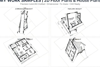 do shop drawing, house plan and architectural drawing