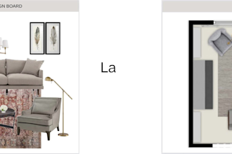 do interior styling with shopping list for your living room