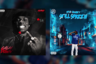 do album cover animation or cover motion graphics