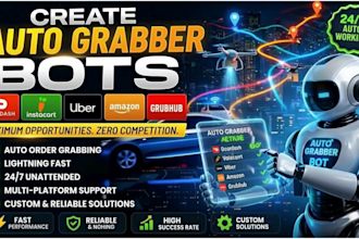 setup spark driver bot, spark delivery bot auto accept orders bot, spark