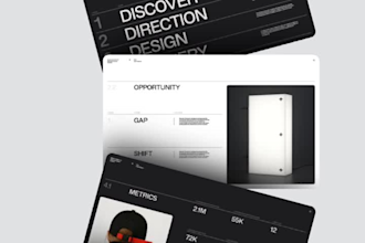 design and develop modern websites with optimized UI and UX