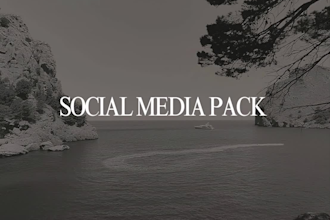 design aesthetic stories and posts for luxury brands