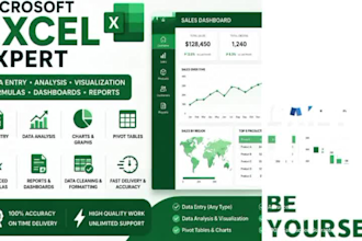 do professional microsoft excel task