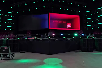 design vj loops, dj visuals, stage visuals, and led wall content concert visuals