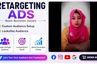 setup facebook and google retargeting ads to boost sales