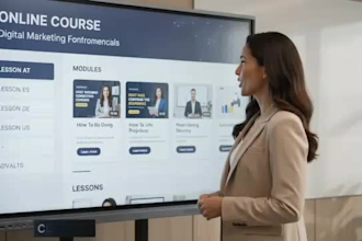 do online course avater ai elearning videos employee training video with heygen