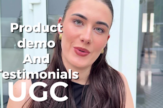 create high converting product demo videos for amazon