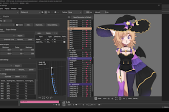 design and rig pro live2d vtuber mode for vtuber studio