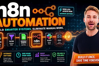 build n8n automation workflows and ai agents for your business
