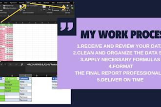 clean and format excel data remove duplicates and fix formulas