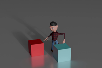 stylized 3d character animation