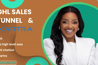 design ghl sales funnel go high level ghl chatbot twilo kartra ghl ai studio