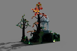 design a custom lego moc set, lego moc house, building with pdf instructions