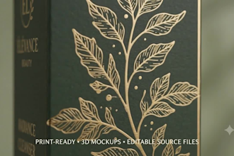 design premium cosmetic packaging and skincare labels