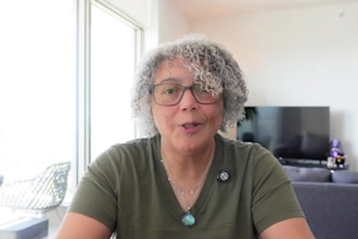 senior female spokesperson video english ugc selfie testimonial video