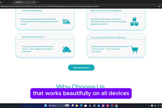 design  build a stunning premium business portfolio website in webflow