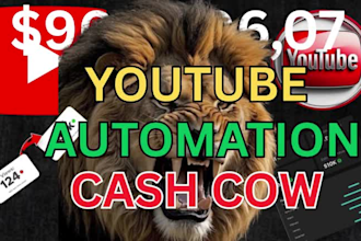 create a profitable youtube cash cow channel that earns consistency income