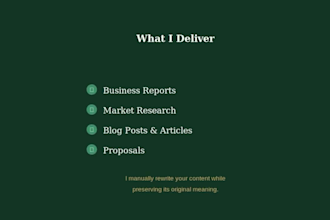 humanize and rewrite ai content for businesses and researchers