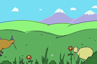 hand draw background for your animations