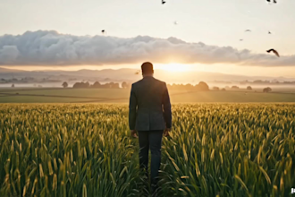 create a cinematic professional christian music video with stunning visuals