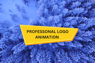 create professional logo animation intro for your brand