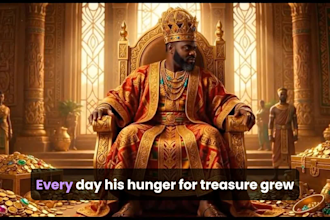 create ai african folktales animation video with thumbnail and seo tags