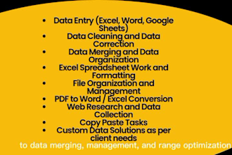 clean, format, merge, spilt, excel data