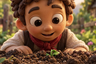 create a modern 3d ai claymation animation video ai stopmotion for your brand