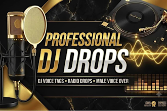 do dj drops voice tags and radio intros fast hype tags djs podcasts radio