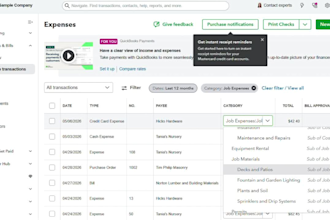 do book keeping using quickbooks online