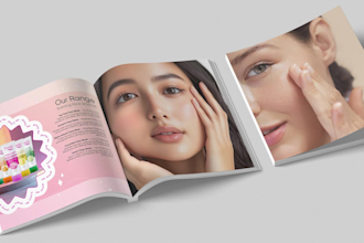 design brochure, product catalog, magazine, sell sheet