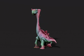 do stylized 3d characters for video games