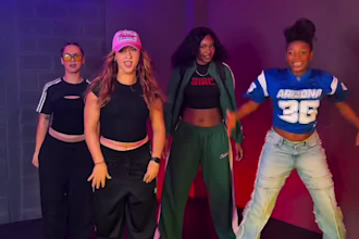 dance an energetic afro dance choreography for your song